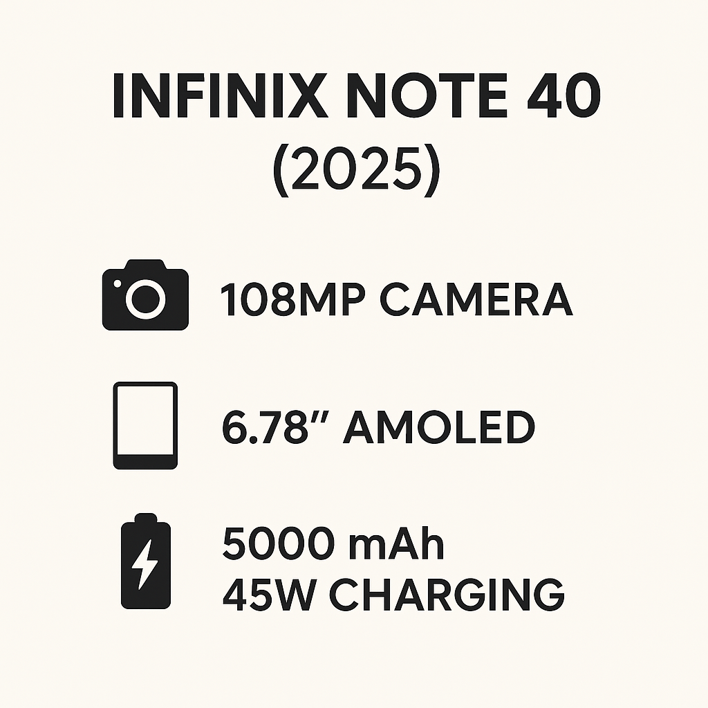 Infinix Note 40