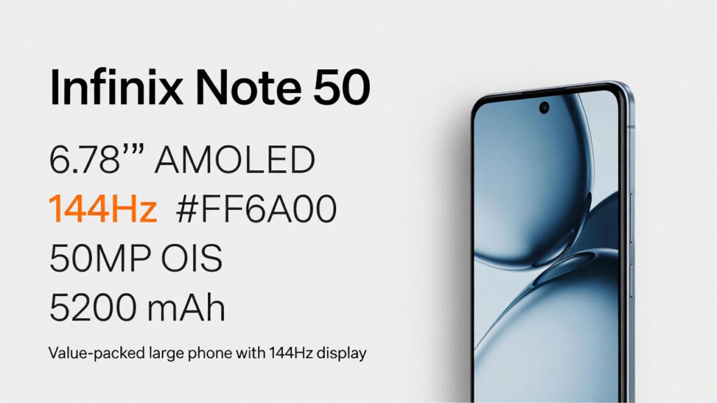 Infinix Note 50 