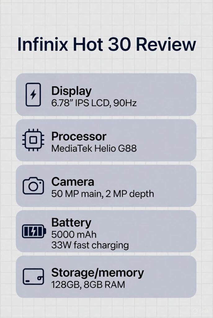 Infinix Hot 30