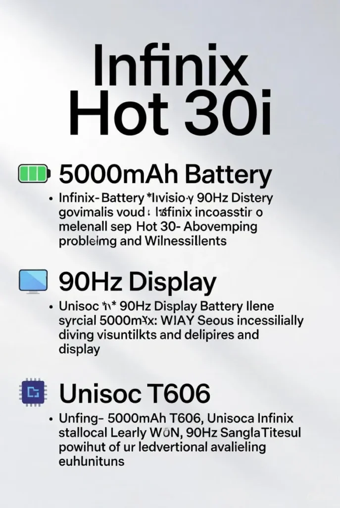 Infinix Hot 30i