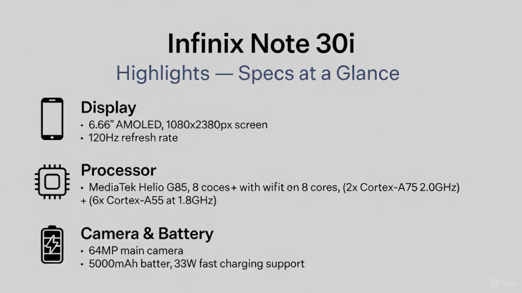 Infinix Note 30i