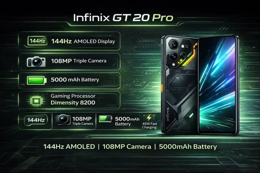 Infinix GT 20 Pro