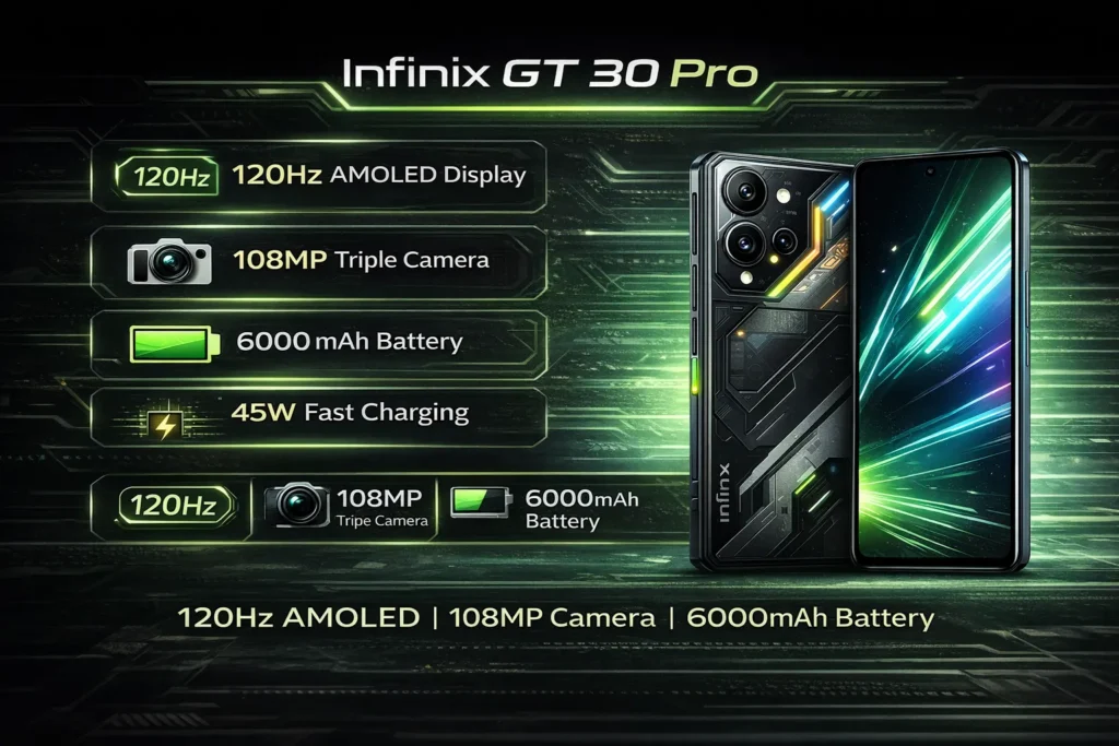 Infinix GT 30 Pro