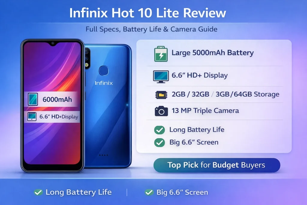 Infinix Hot 10 Lite