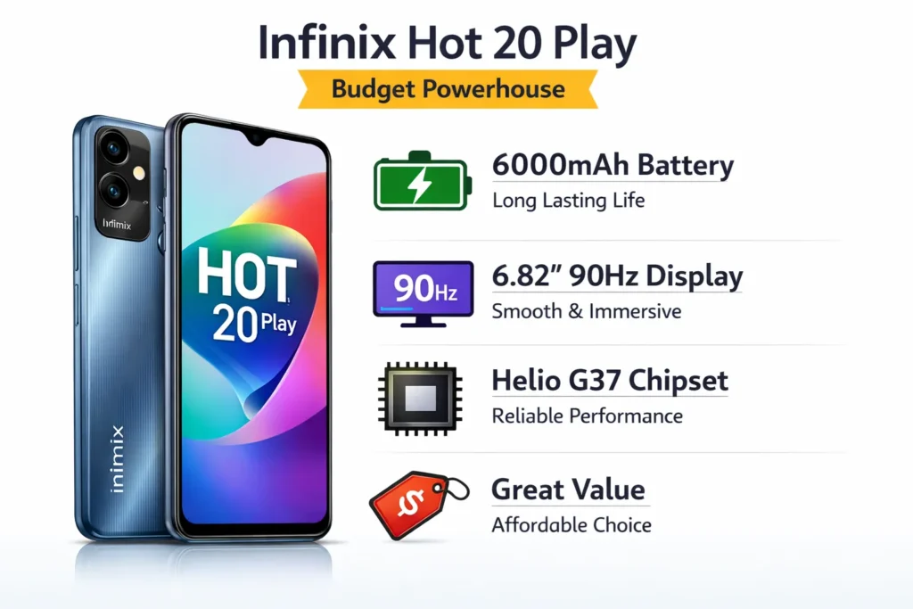 Infinix Hot 20 Play