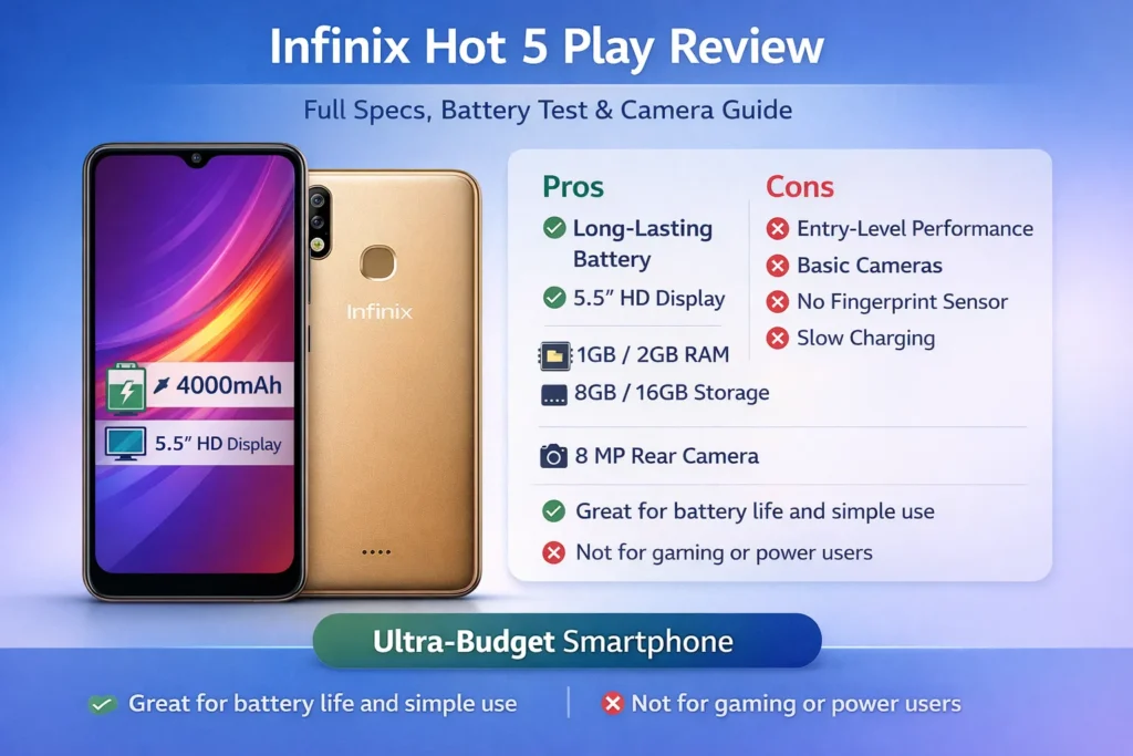 Infinix Hot 5 Play
