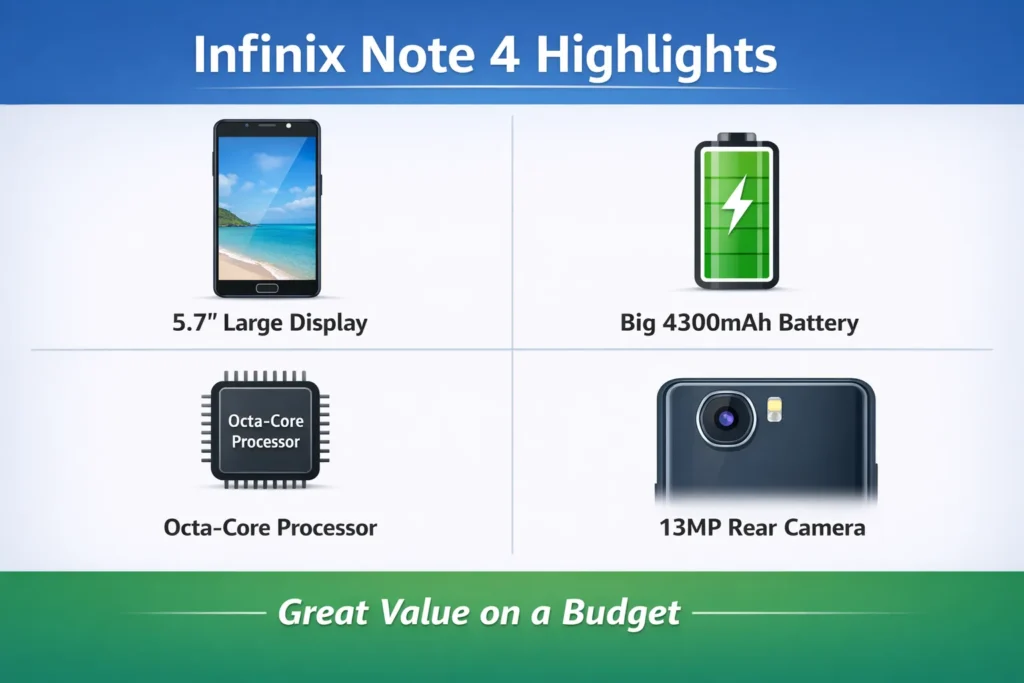 Infinix Note 4