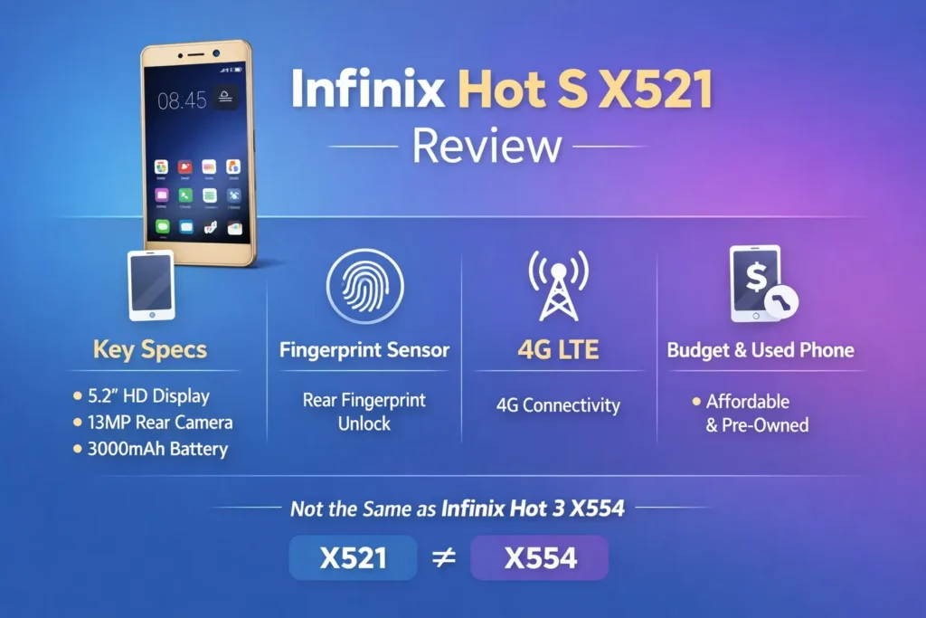 Infinix Hot S X521