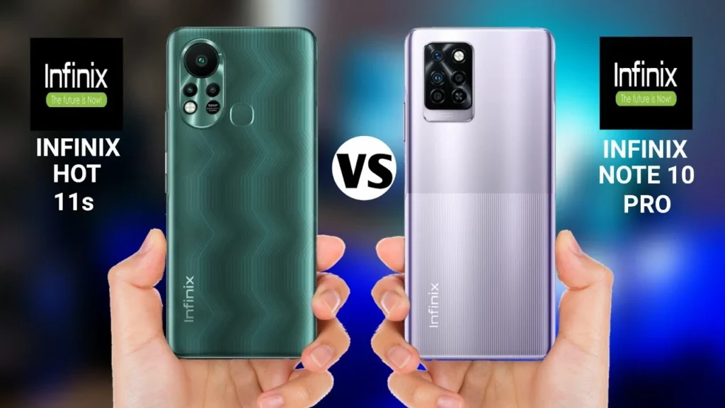 Infinix Note 10 Pro NFC vs Note 11S