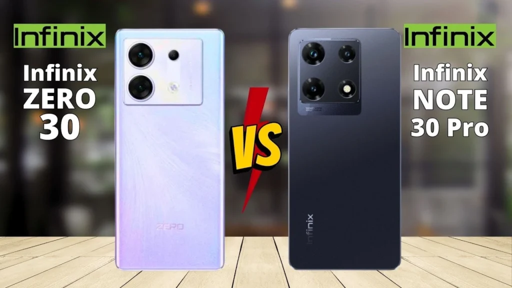 Infinix Note 30 vs Note 30 Pro