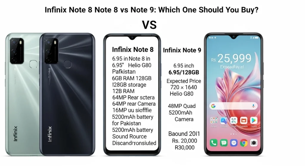 Infinix Note 8 vs Note 9