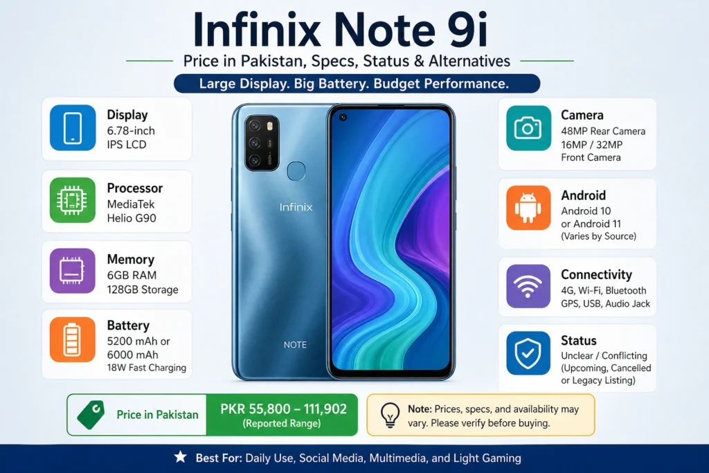 Infinix Note 9i