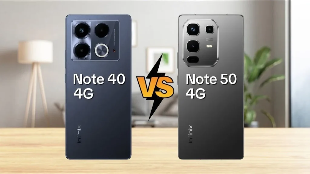 Infinix Note 40 vs Note 50