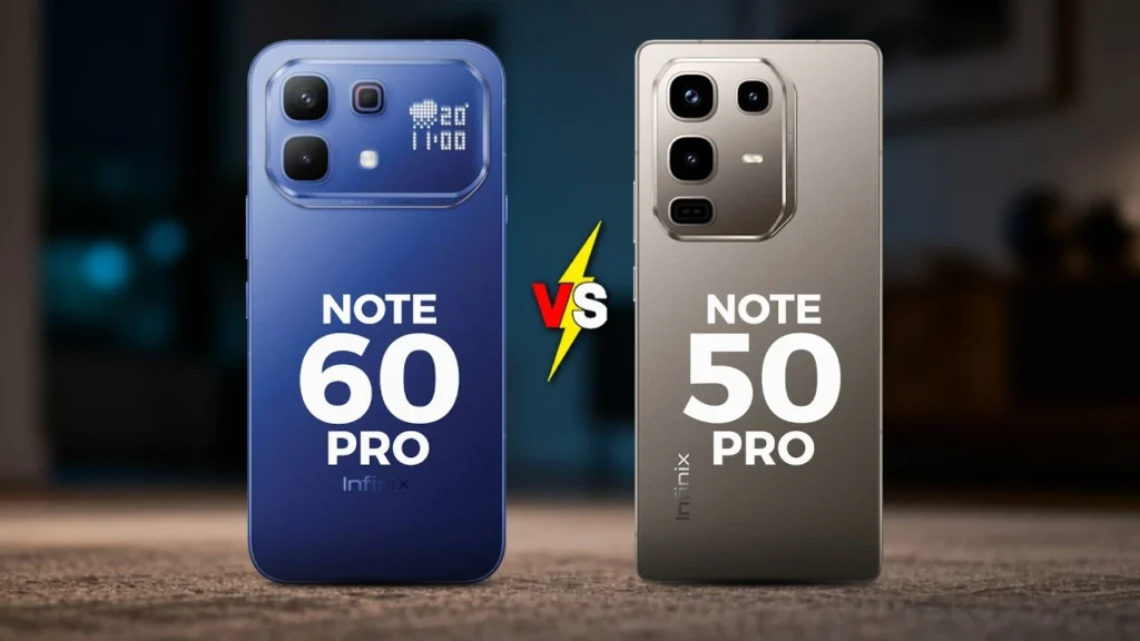 Infinix Note 50 Pro vs Note 60 Pro