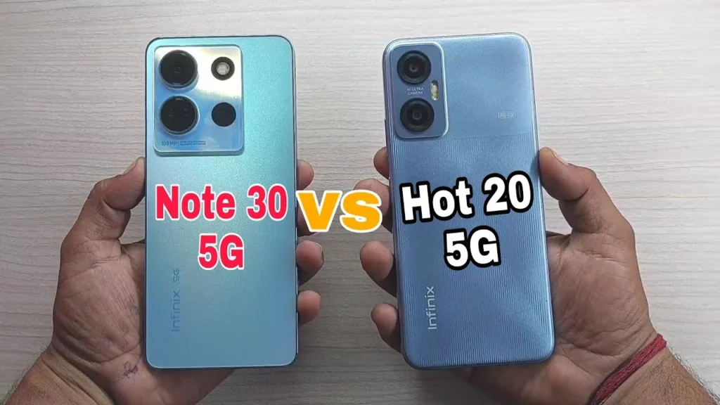 Infinix Hot 20 5G vs Hot 30 5G